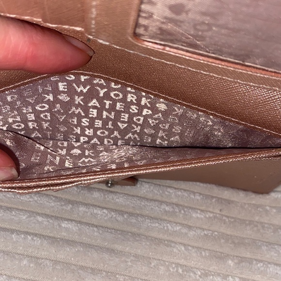 Kate Spade Metallic pink Wallet - Picture 5 of 10